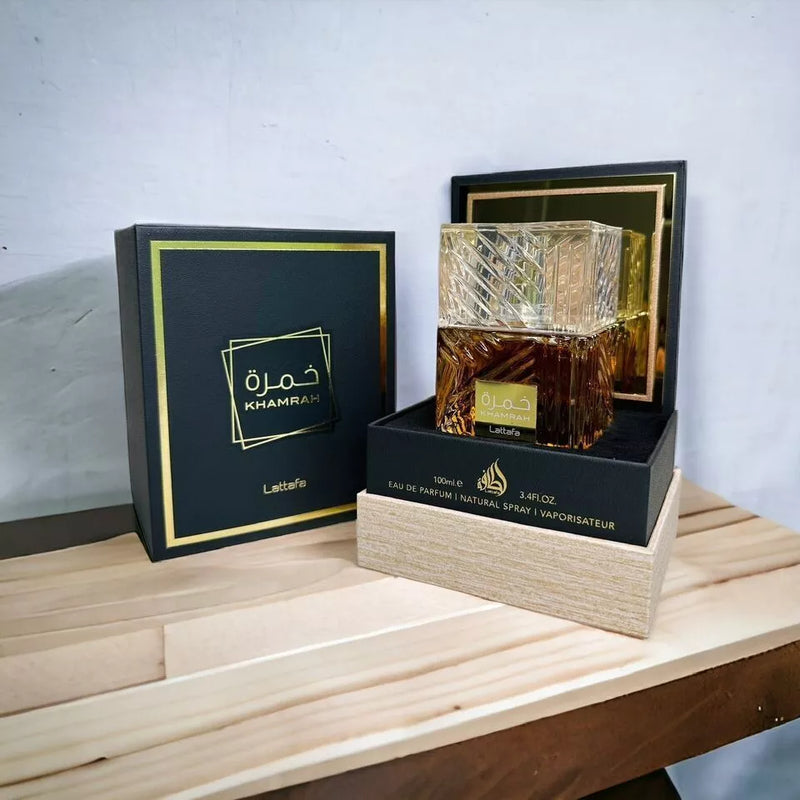 Khamra para él y para ella presentada en un Estuche de Lujo